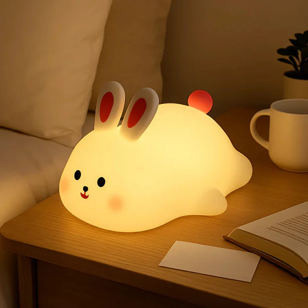 Cute Rabbit Silicone Lamp
