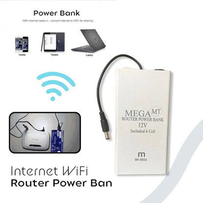 12W WiFi Router Power Bank UPS